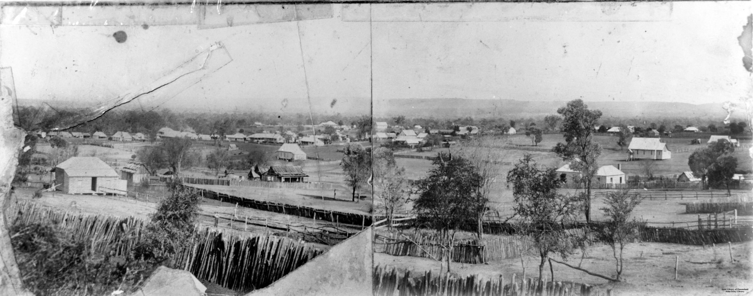 Photograph of Taroom, 1895. Source: John Oxley Library, State Library of Queensland, Negative No. 46534.
