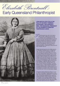 Elizabeth Brentnall : early Queensland philanthropist, University of Queensland, espace library